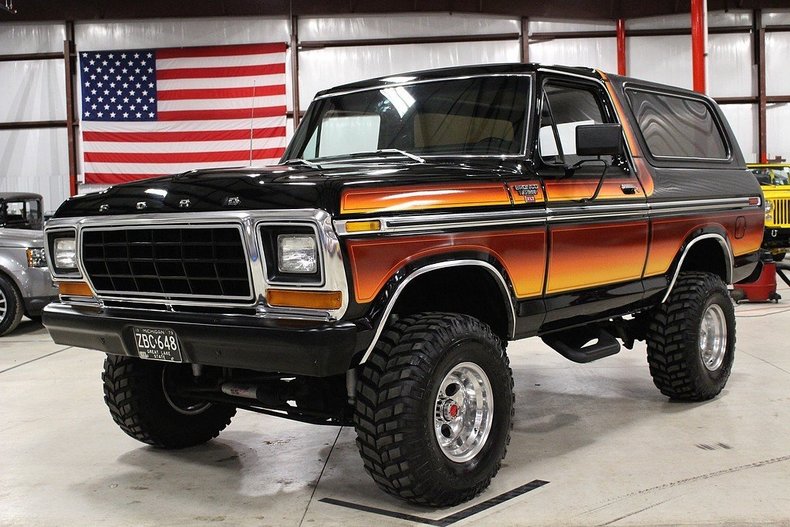 Black 1979 Ford Bronco For Sale Mcg Marketplace